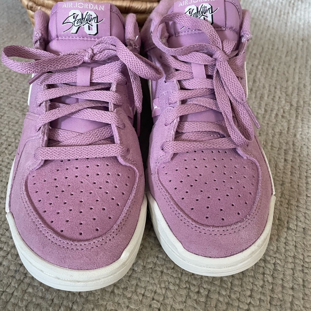 Jordan 90 Stadium Purple Sneakers
